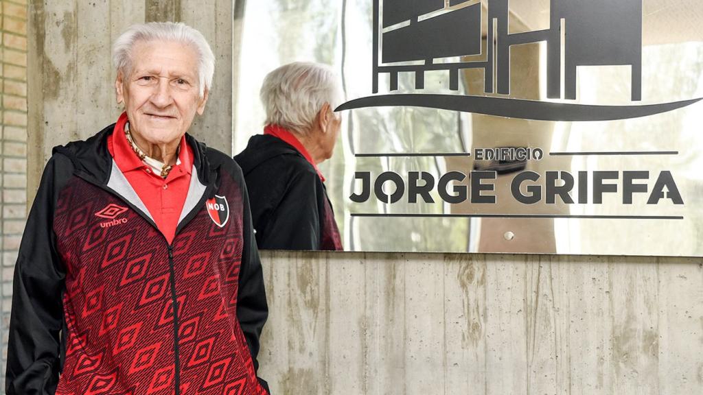 Jorge Griffa, con los colores de Newell's.