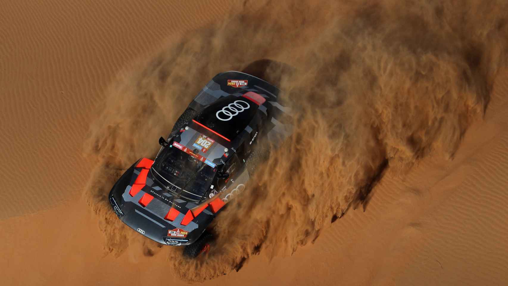 Carlos Sainz, durante esta edición del Rally Dakar 2024.