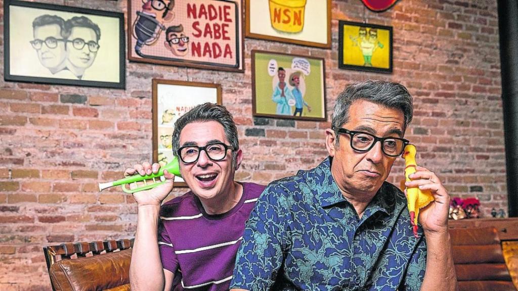 Berto Romero y Andreu Buenafuente. Foto: HBO Mx