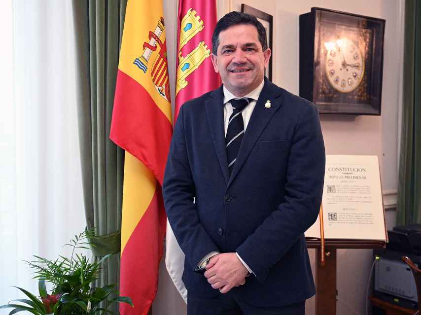 Miguel Ángel Valverde, presidente de la Diputación de Ciudad Real.