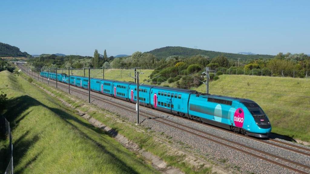 Imagen de archivo de un tren de Ouigo.