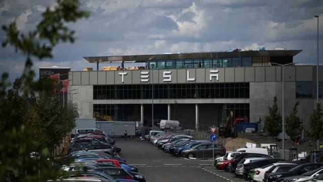Fábrica de Tesla en Berlín (Alemania).