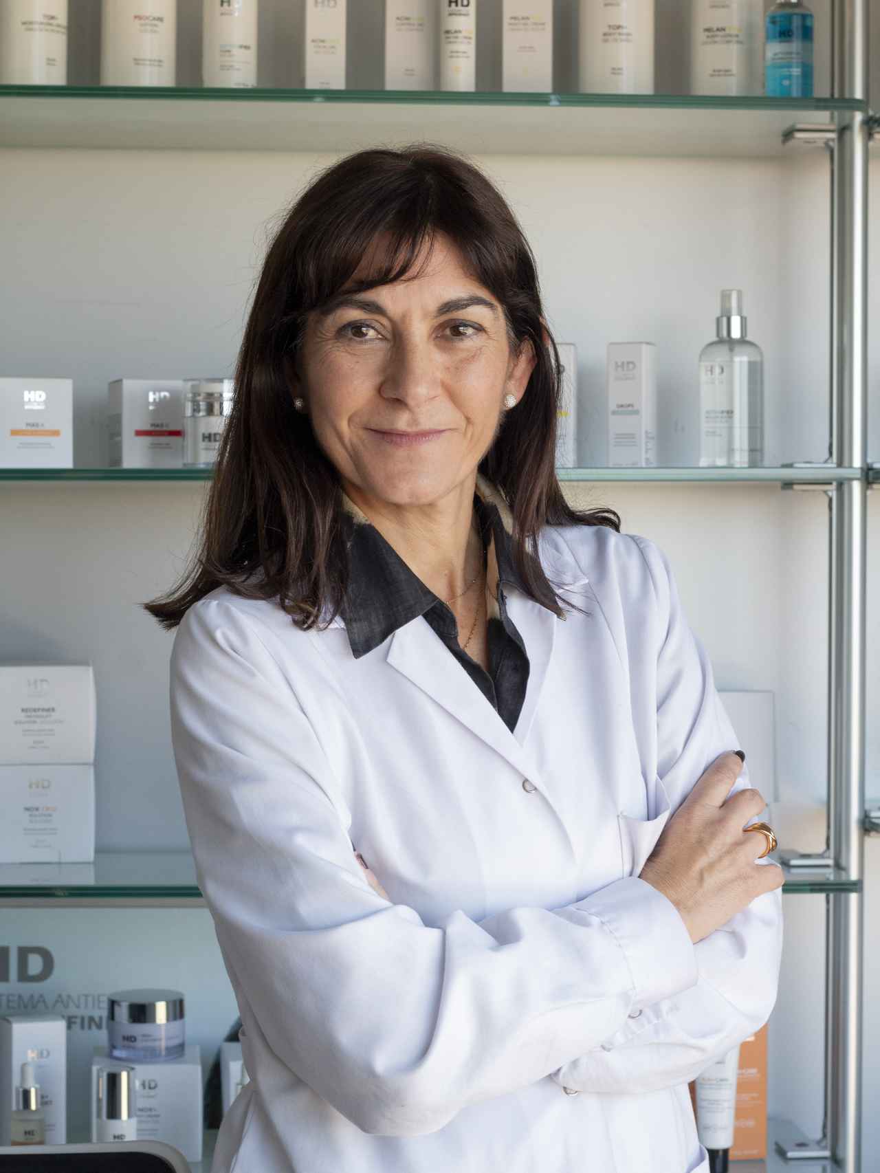 La doctora Regina Pallás en su laboratorio.