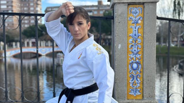 La karateca talaverana Sandra Sánchez.