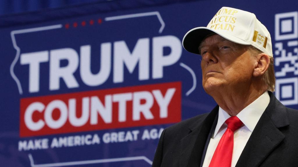 Trump, en uno de los actos de campaña de los últimos días