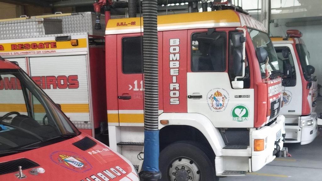 Vehículos de los Bomberos de Arteixo.