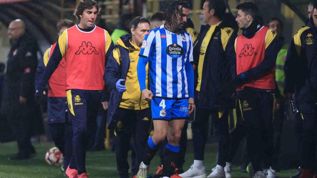 Pablo Martínez sufrió un traumatismo craneoencefálico en el partido ante la Cultural