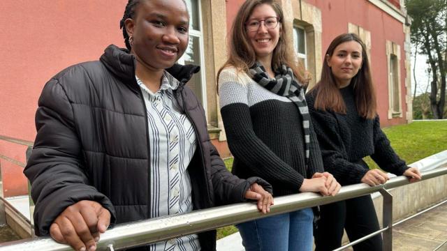 Harriet Kumi, Isabel Robalo Cabrera y Ánxela Pérez Costa