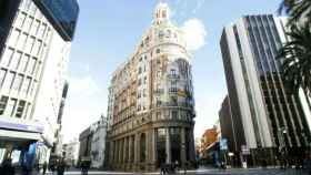 Edificio de Banco de Valencia, elegido por CaixaBank en 2017 para su sede social por el 'procés'. EE