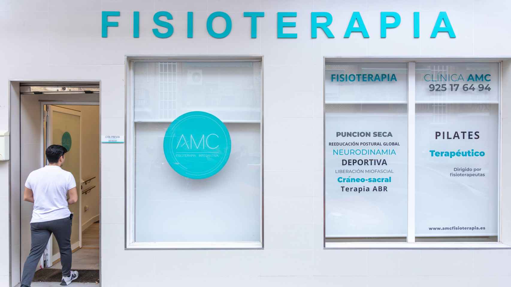 Clínica AMC Fisioterapia en Toledo.