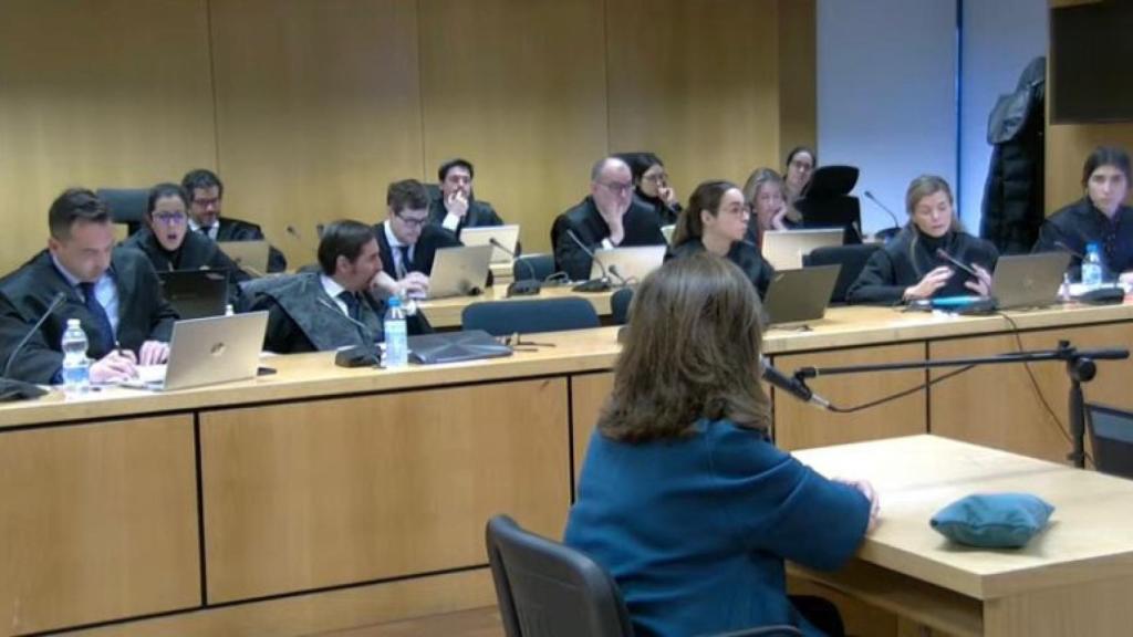 La exdirectiva de Bankia, durante la sesión del juicio de este martes.