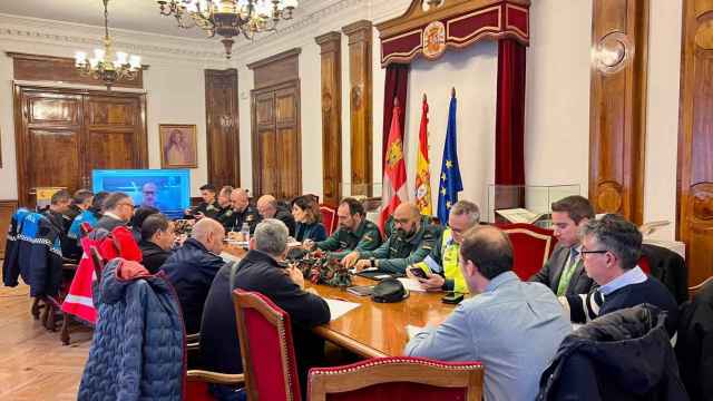 Reunión de seguridad por el partido de Copa del Rey en la Subdelegación del Gobierno en Salamanca