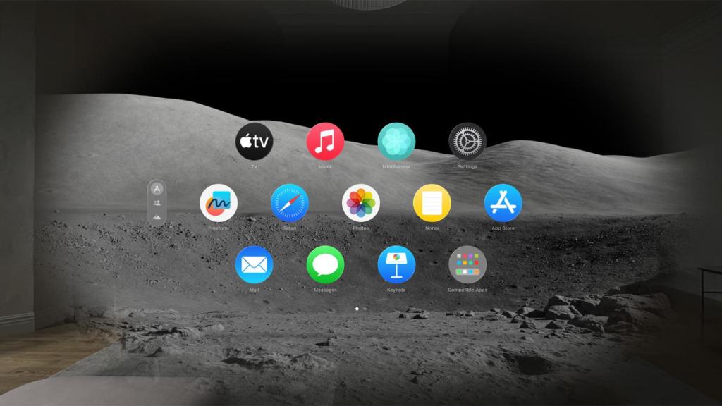 visionOS de Apple.