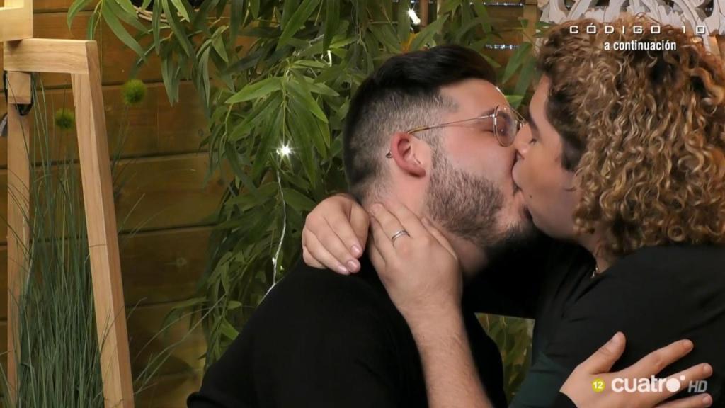 Jesús y Raúl en 'First Dates'.