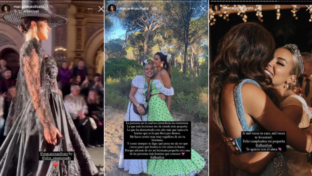 Los mensajes que se han intercambiado Alba Silva y su hermana en las últimas horas.