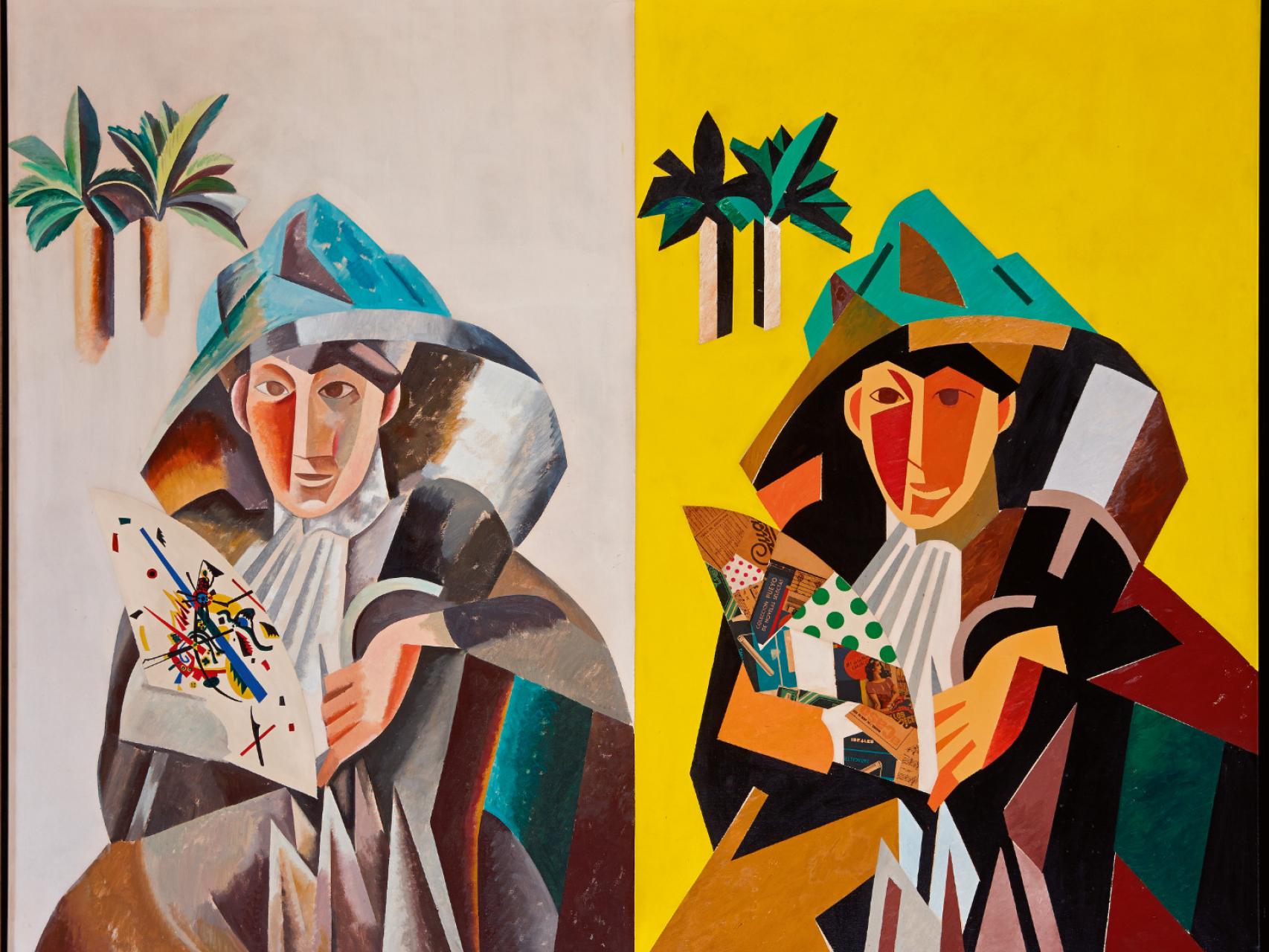 'Retrato alegórico de la señorita vanguardia', 1980-1981. Cortesía de la Galería Guillermo de Osma