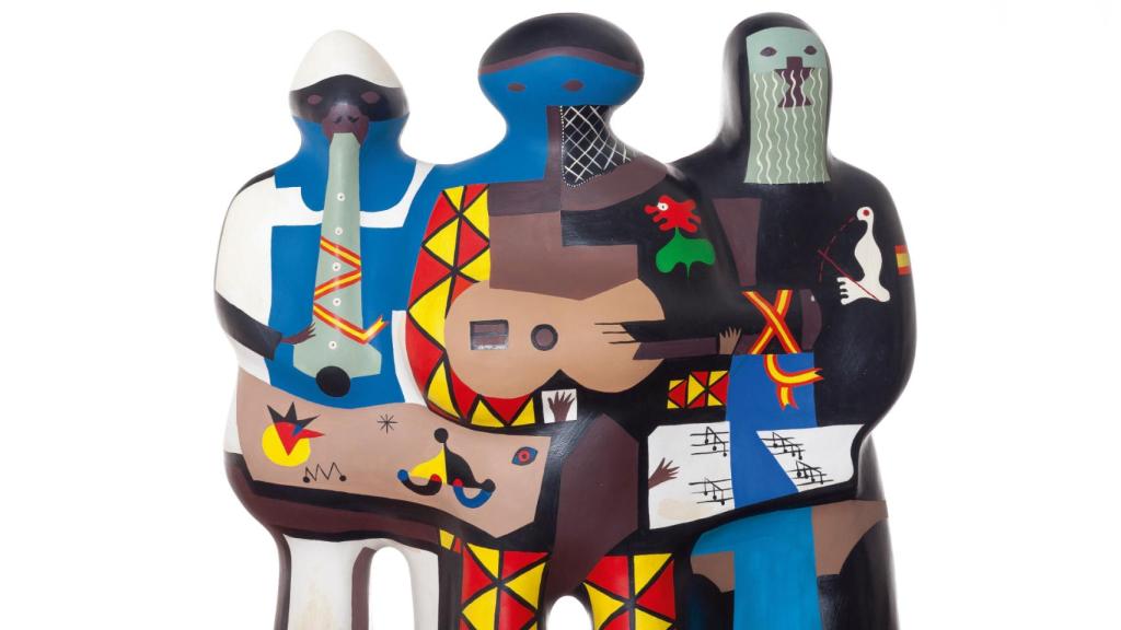 'Los tres músicos', 1971. Cortesía de la Galería Guillermo de Osma