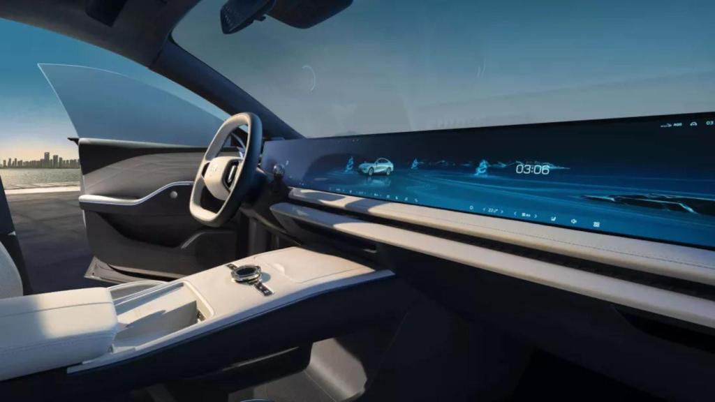 La nueva pantalla de BOE para coches es de 45 pulgadas y resolución 9K