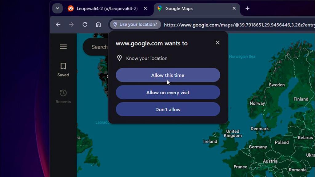 Imagen de los nuevos permisos granulares en Chrome para Android