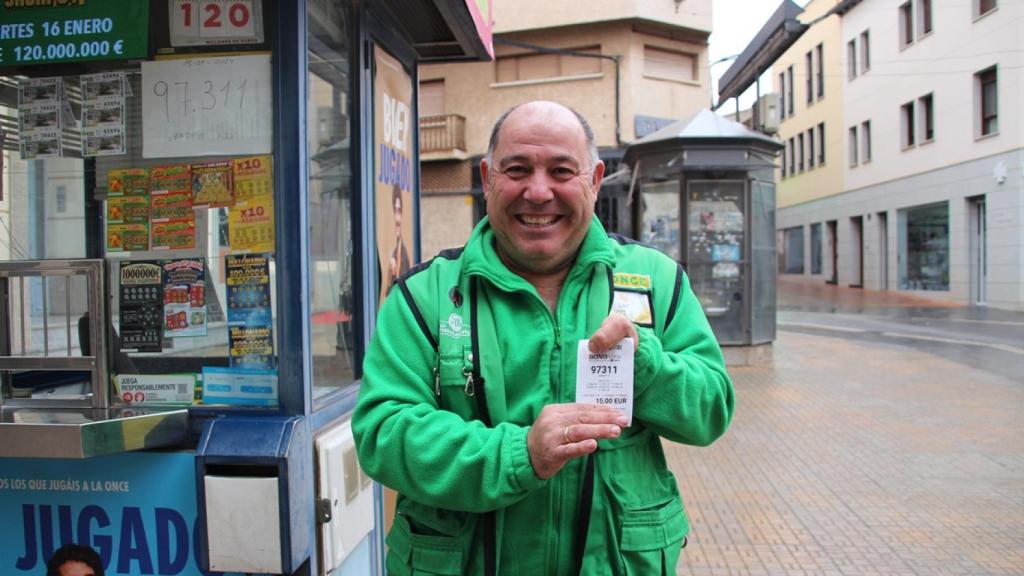 Luis Almarcha, el lotero molón de La Solana (Ciudad Real)