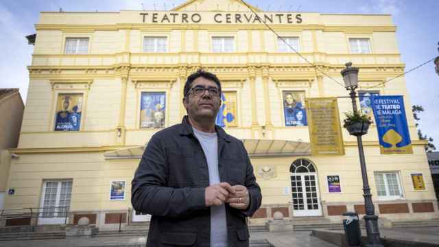 Carlos Torres, en el Teatro Cervantes.