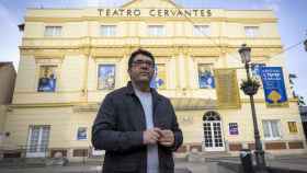 Carlos Torres, en el Teatro Cervantes.