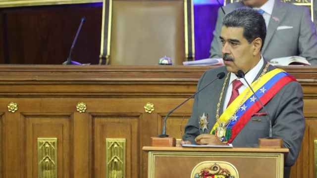 El presidente de Venezuela, Nicolás Maduro, en la Asamblea General este lunes.