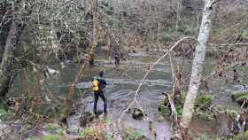 Reanudan la búsqueda por la zona del río Arenteiro.