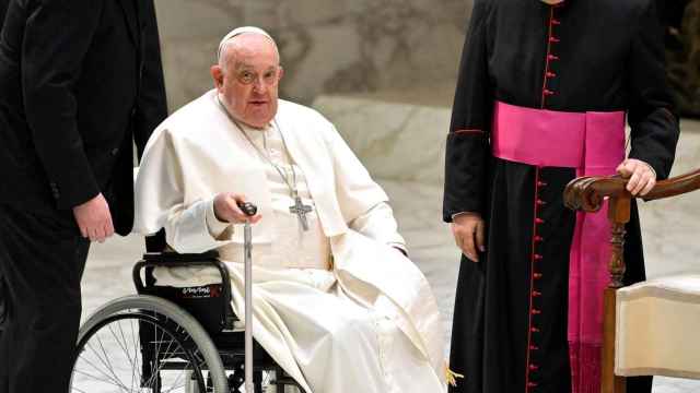 El Papa este miércoles en el Vaticano.