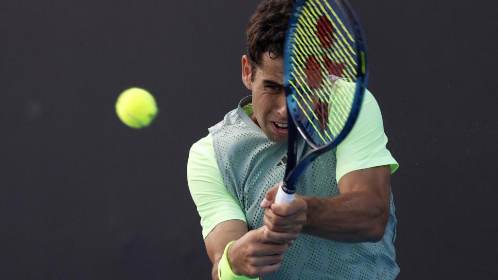 Munar, en el Abierto de Australia.