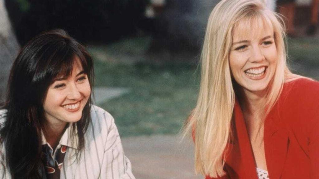 Shannen Doherty y Jenny Garth en 'Sensación de vivir'