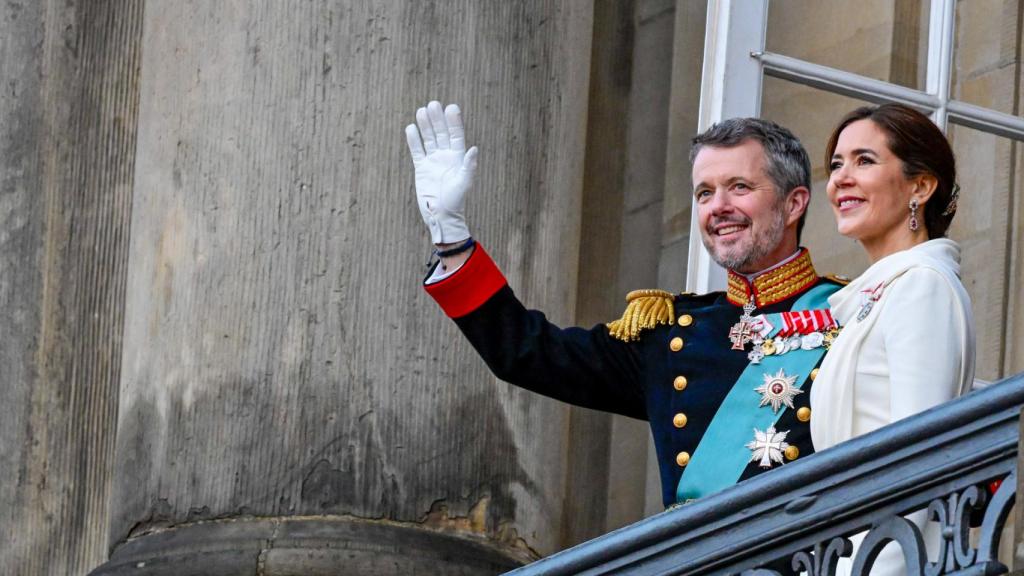 Federico y Mary de Dinamarca, el 14 de enero.