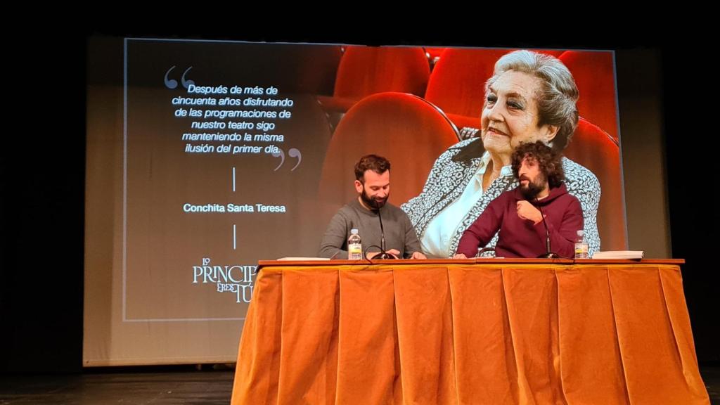 David Gago y Chema Esbec presentan la programación del Teatro Principal