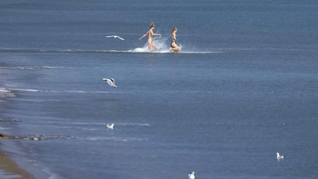 Los efectos de la borrasca Hipólito están provocando altas temperaturas en la Comunitat Valenciana.