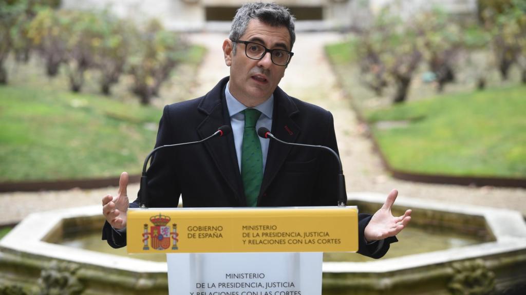 Félix Bolaños este miércoles.