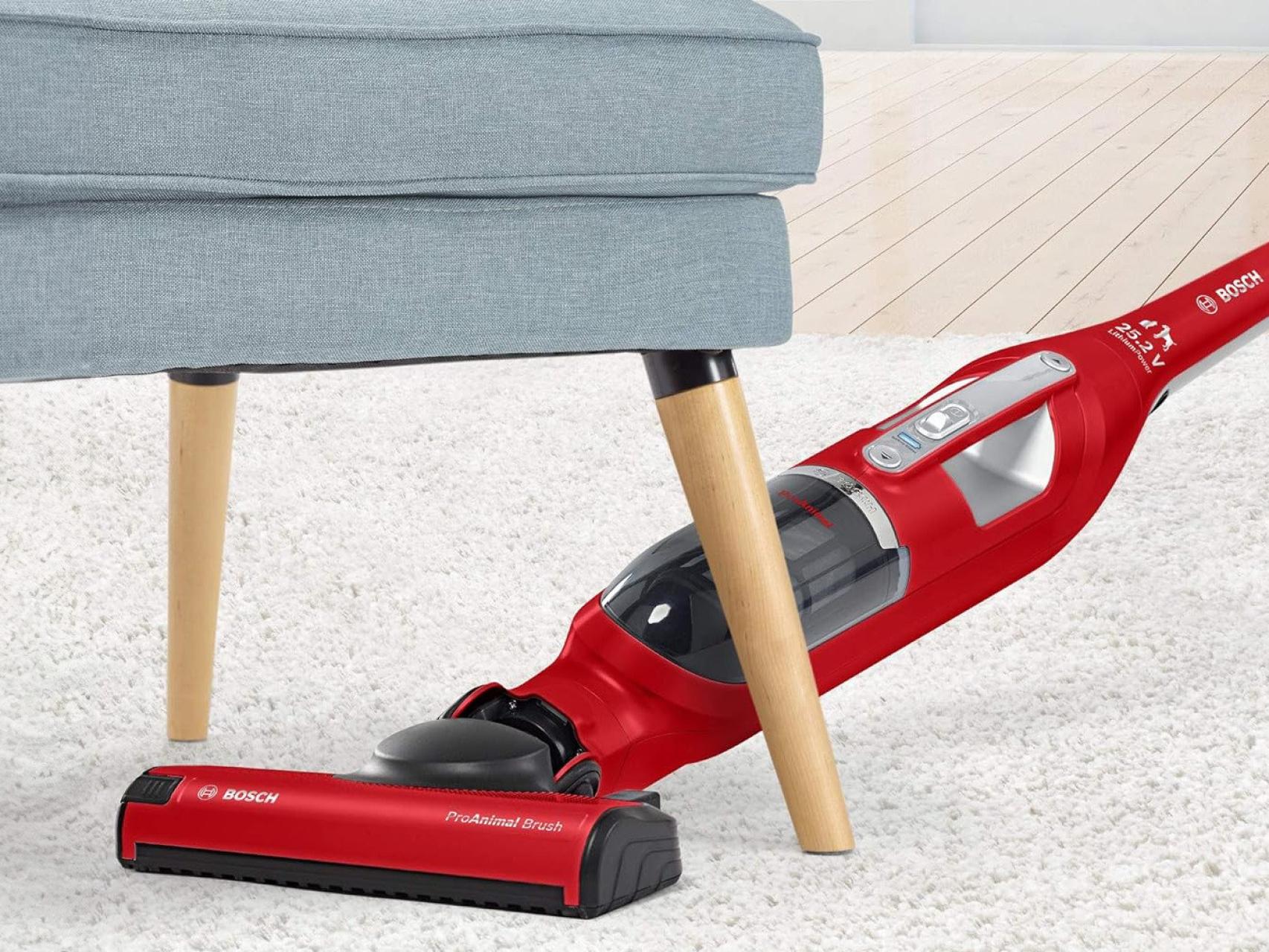 Ahorra tiempo y dinero en la limpieza del hogar con este aspirador sin cable  de Bosch