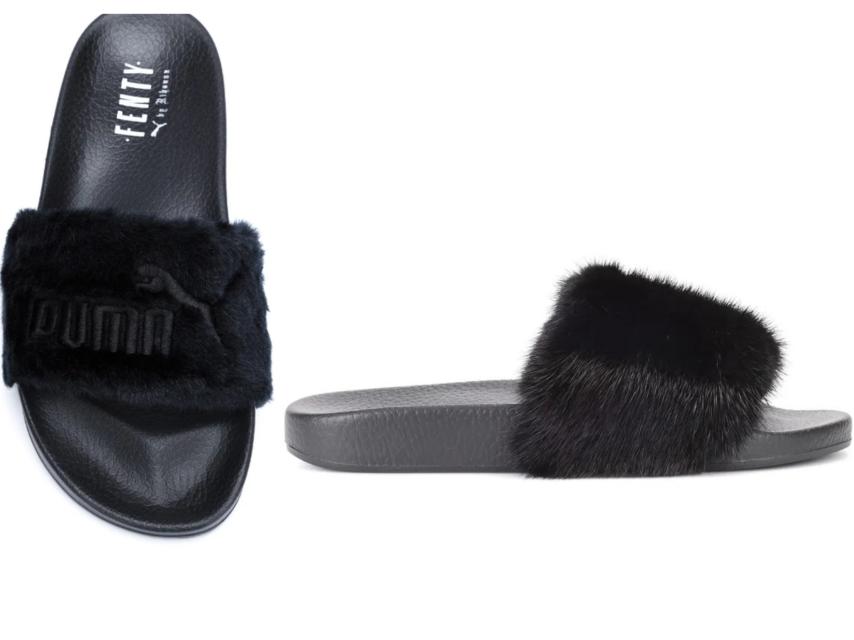 Montaje comparación sandalias Puma vs. Dolce&Gabanna