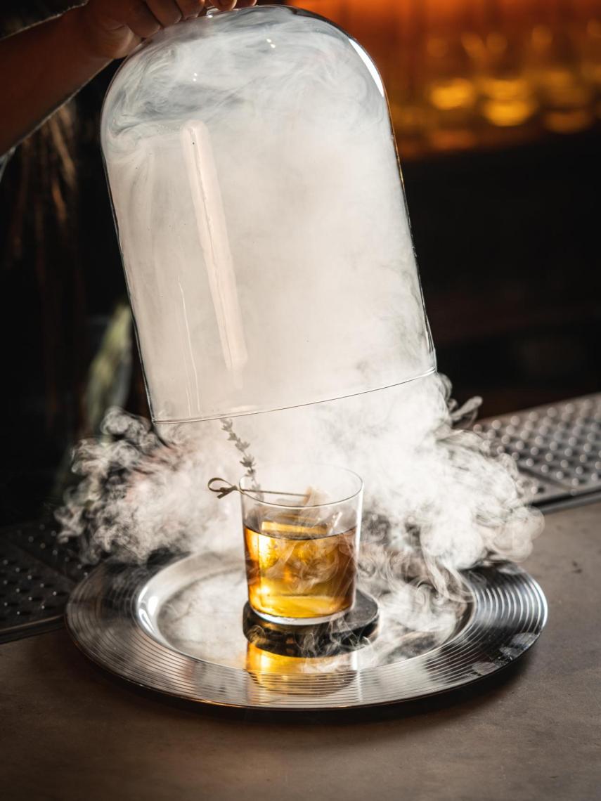 Cóctel Great Gatsby del menú The Evolution.