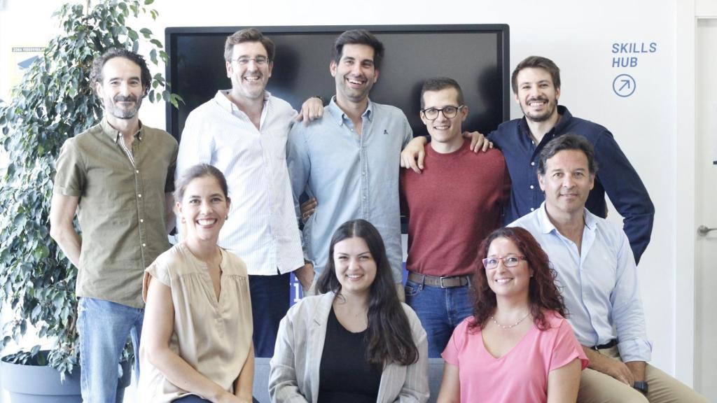 Los fundadores y parte de la plantilla de Windup.