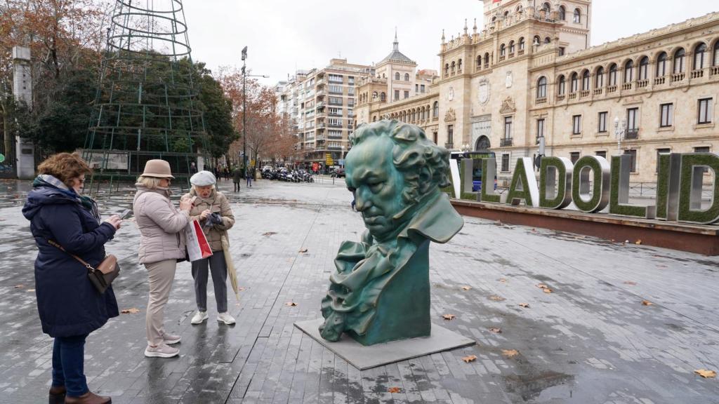 Réplica del Galardón de los Premios Goya en Valladolid