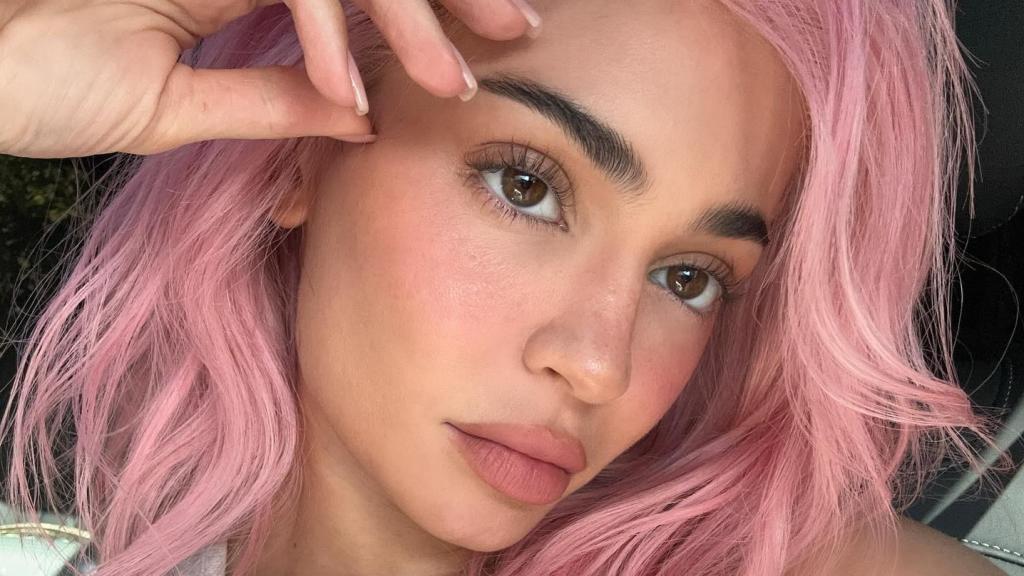 Kylie Jenner en la fotografía que ha compartido en sus redes sociales.