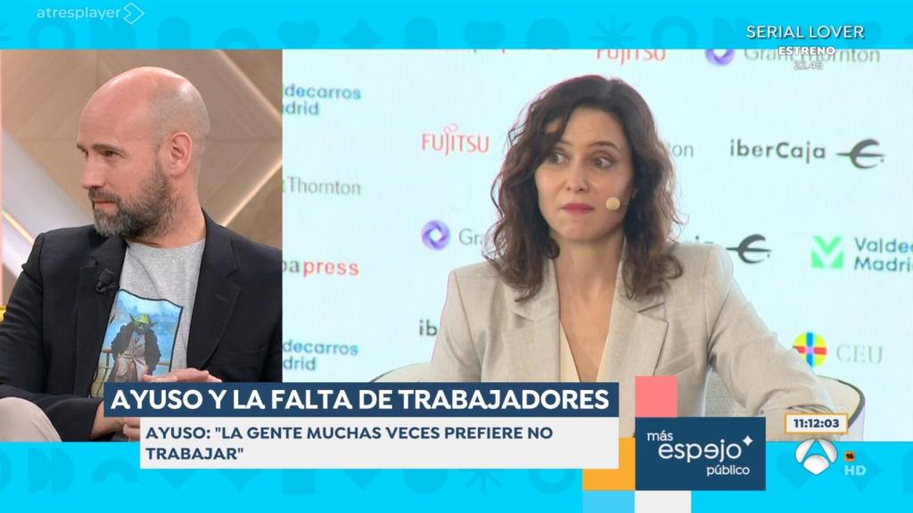 Gonzalo Miró en 'Espejo Público'.