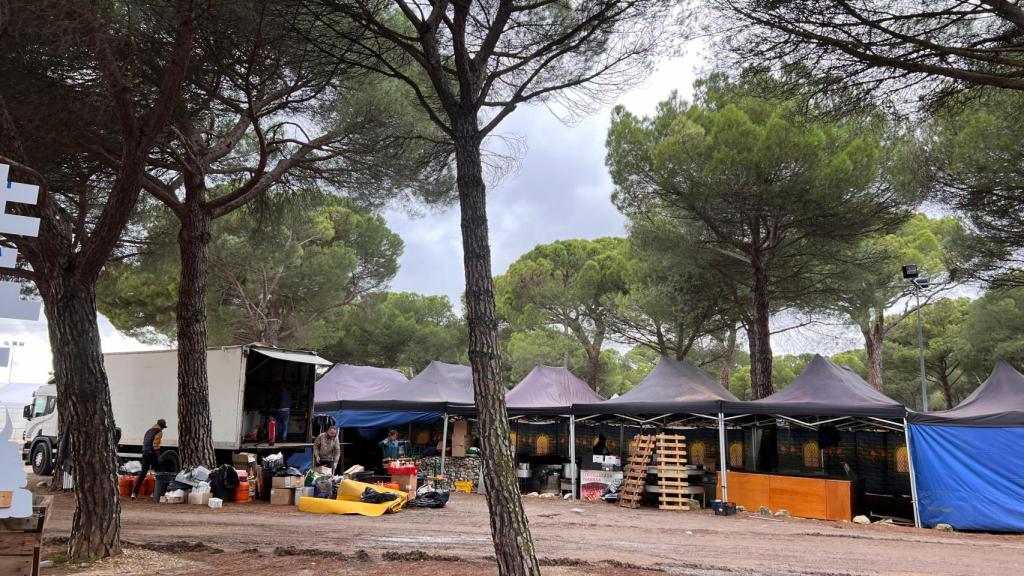 Acampados en Motauros