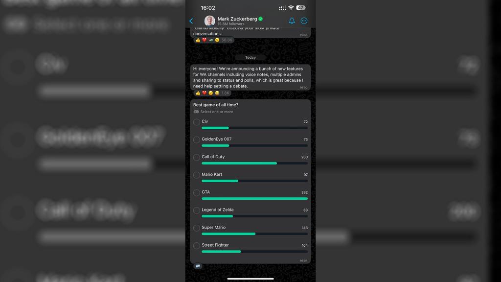 Imagen de las novedades anunciadas por Mark Zuckerberg para WhatsApp