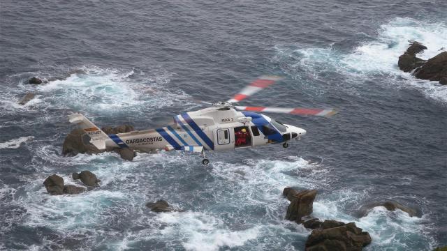 El helicóptero ‘Pesca 2’.