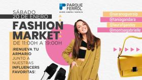 El centro Parque Ferrol celebra este sábado la II Fashion Market con 4 influencers locales