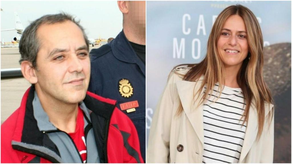 El etarra Jesús María 'Txus' Martín Hernando y la actriz Itziar Ituño, amigos y vecinos de Basauri (Vizcaya).