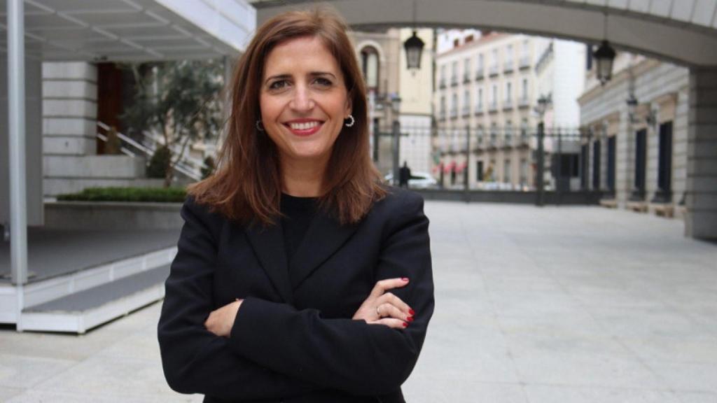 La diputada Esther Peña en el Congreso de los Diputados