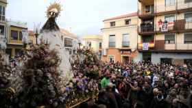 Comienzo de la procesión en Villarta de San Juan.