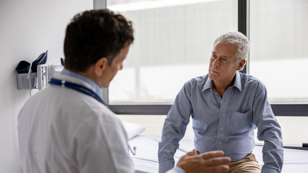 Imagen de archivo de un médico.